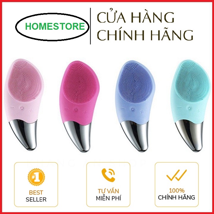 Máy rửa mặt 3 trong 1 SONIC FACIAL - máy rửa mặt sóng siêu âm mẫu mới NHẤT
