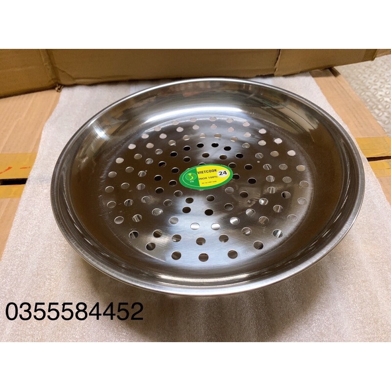 Vỉ Hấp Có Chân Đế, Vỉ Hấp Xôi, Bánh Sezi 20, 22, 24, 26cm