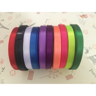 Cuộn ruy băng vải bản 1cm dài gần 20m