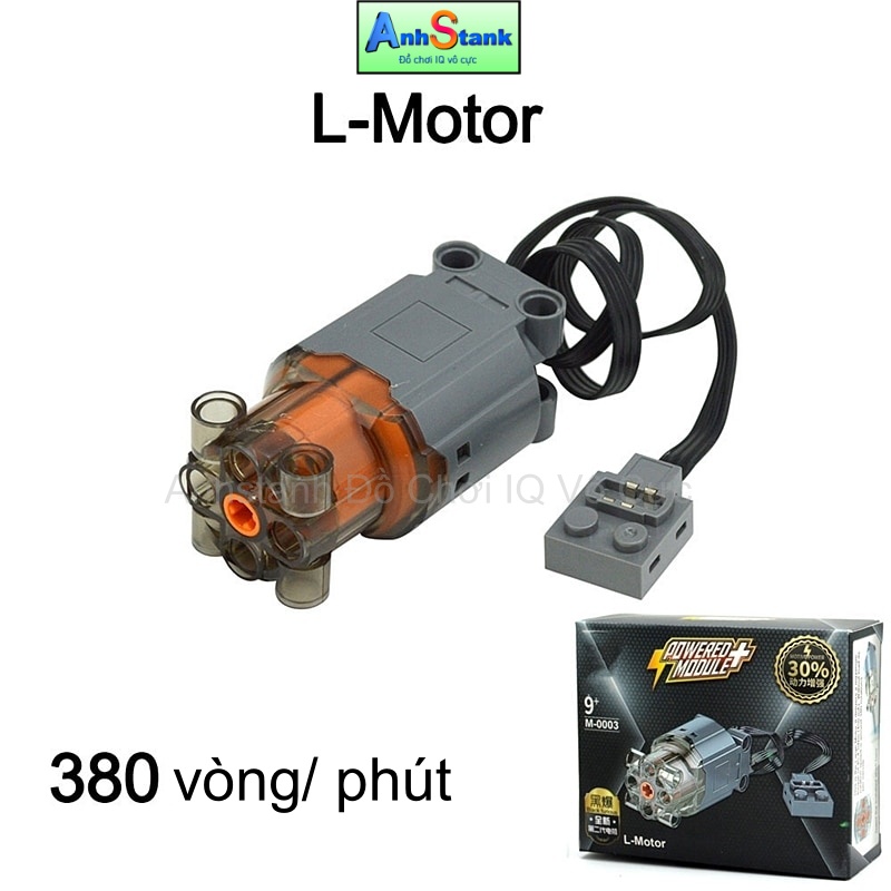 Động cơ technic chuẩn STEM hiệu suất cao hãng Mouldking tương thích với mô hình 9686, technic, education bảo hành 1:1