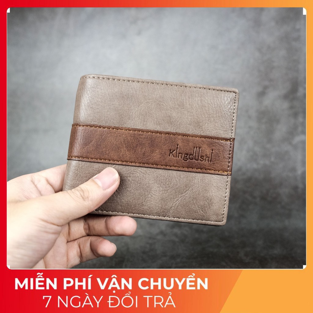 Ví Nam Ngang KingDS Da Mềm Đẹp Giá Rẻ Siêu Bền Hàng Nhỏ Gọn Cực Chất
