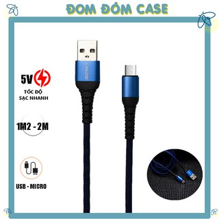 Dây sạc micro usb ibesky ls32 x14 , cáp sạc nhanh 5a cho android chính hãng