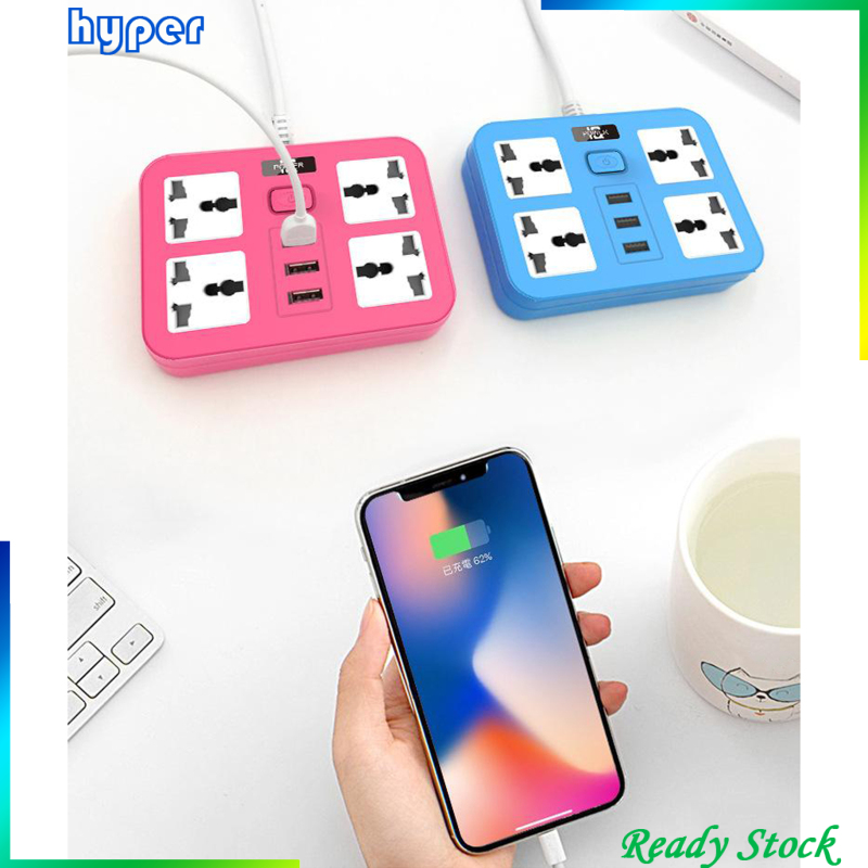 Ổ Cắm Điện 3 Cổng Usb 1.8m | BigBuy360 - bigbuy360.vn