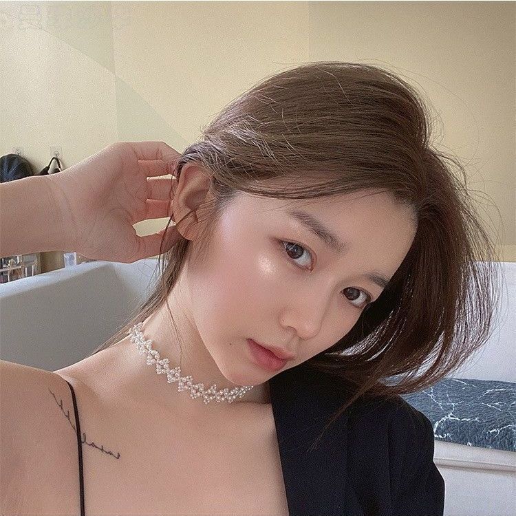 Băng Đô Đính Ngọc Trai Giả Phong Cách Hàn Quốc Thanh Lịch