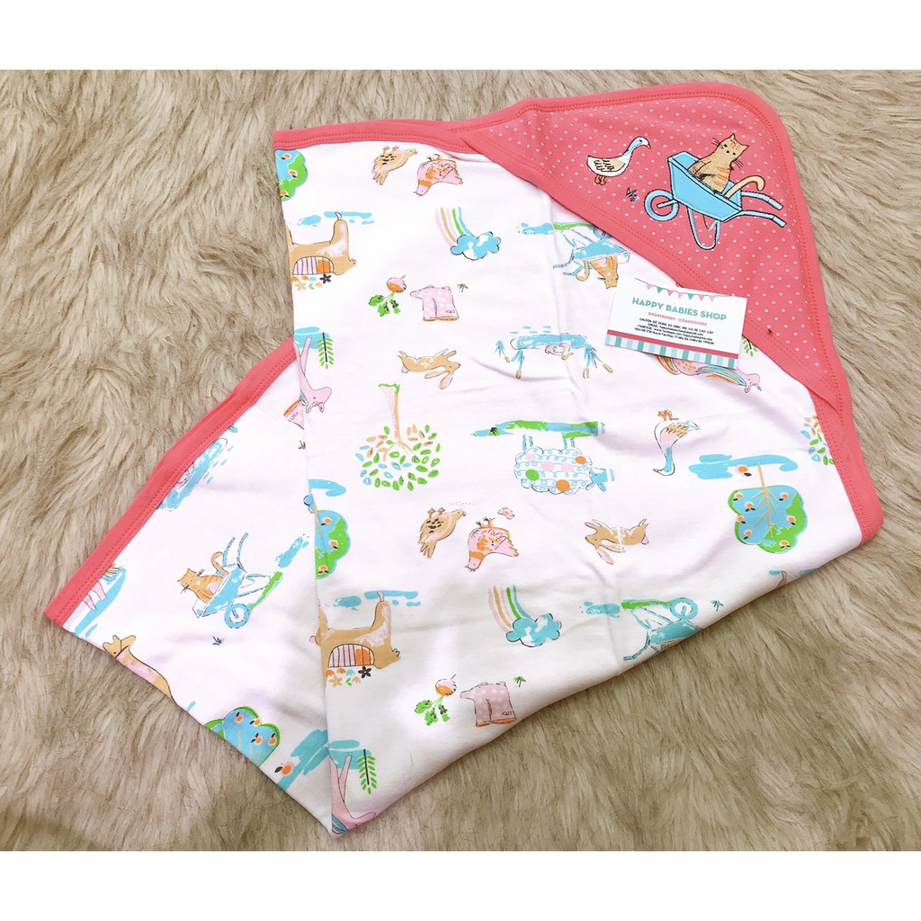 Choàng Ủ Đa Năng Có Nón Little Duck Cho Bé Từ Sơ Sinh