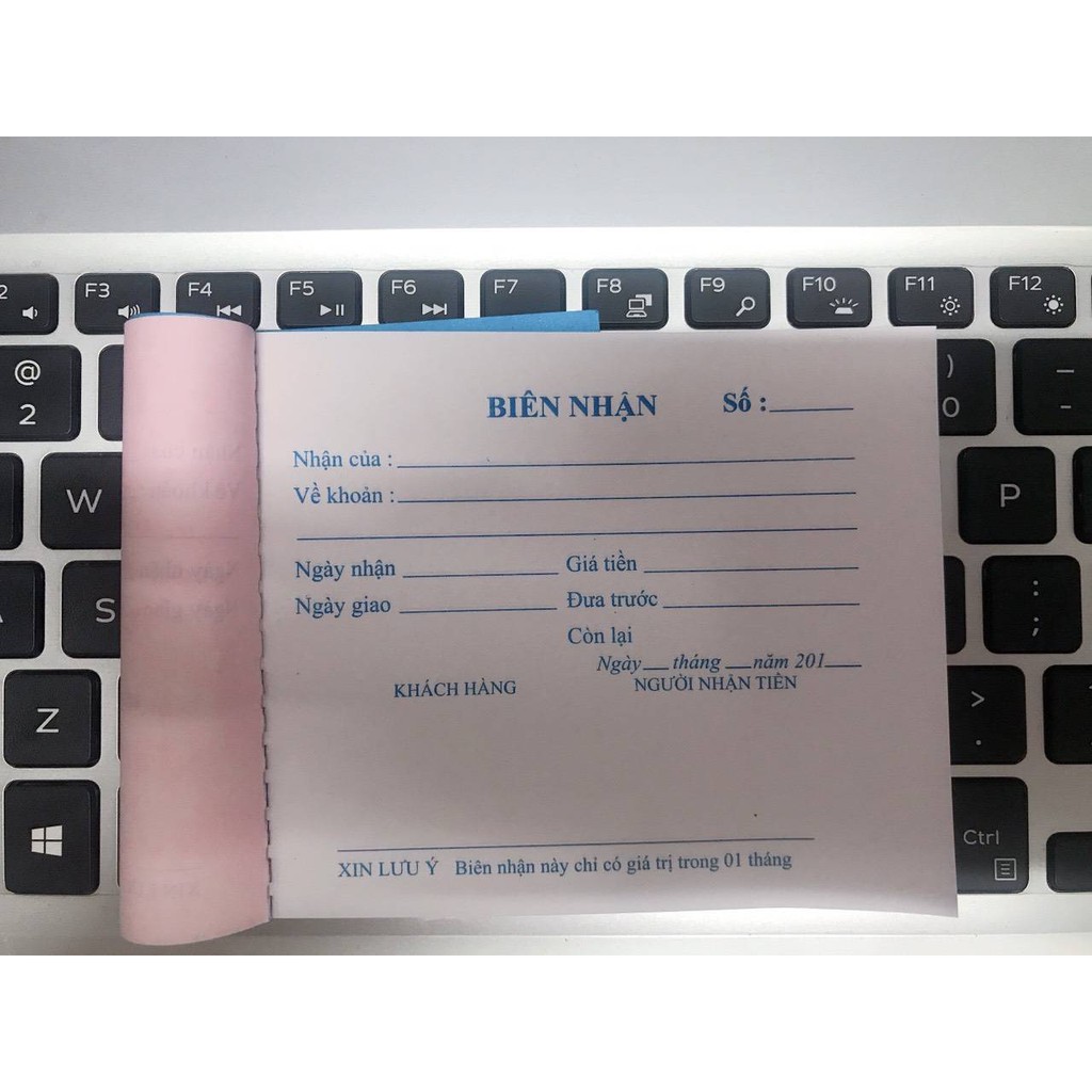 Biên nhận 2 liên, biên nhận 1 liên A5,A6 . Do VPP Hiếu Cường cung cấp