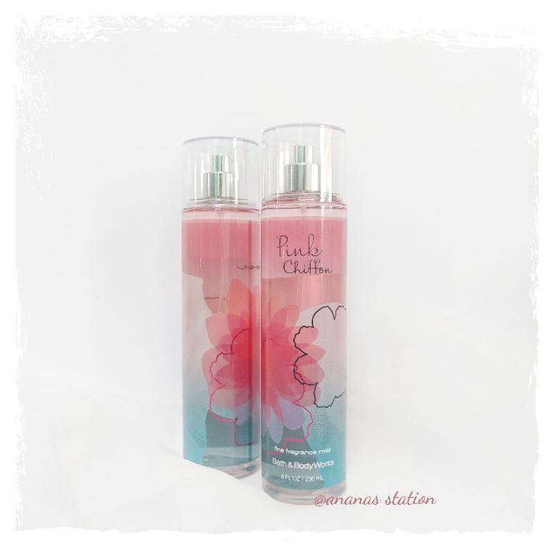 Bodymist - Xịt thơm Bath and Body Works 236ml - PINK CHIFFON