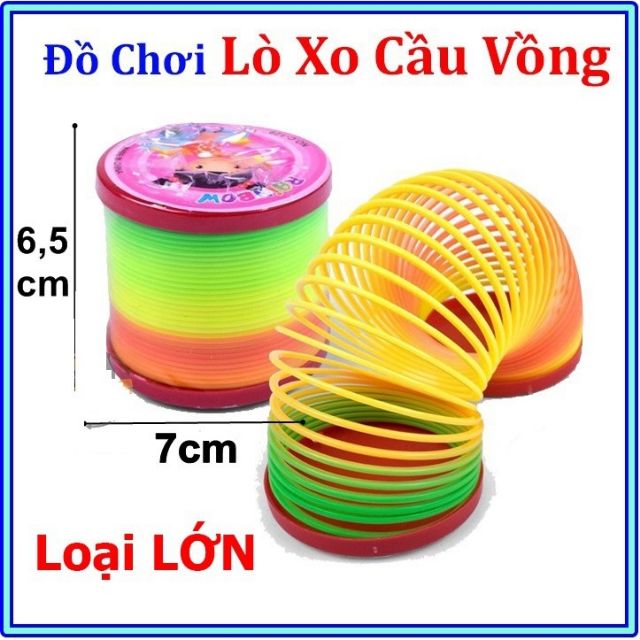 Đồ Chơi Lò Xo Cầu Vồng