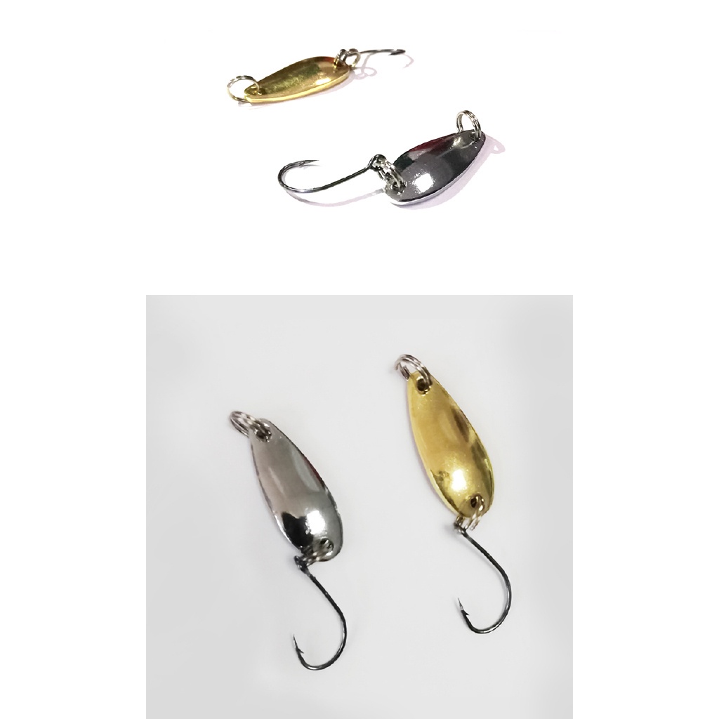 Mồi Câu Cá Nhân Tạo 2.5g / 1.5g Có Lưỡi Câu Tiện Dụng