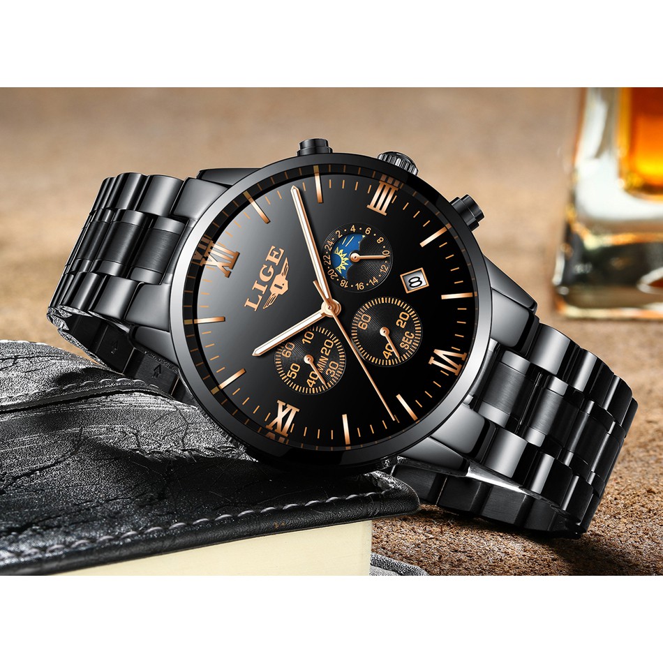 Đồng Hồ nam LIGE nổi tiếng 02