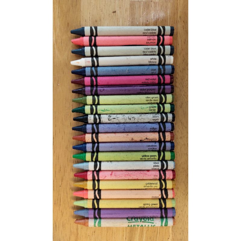 Bộ 20 cây bút mầu sáp Crayola Crayons chính hãng