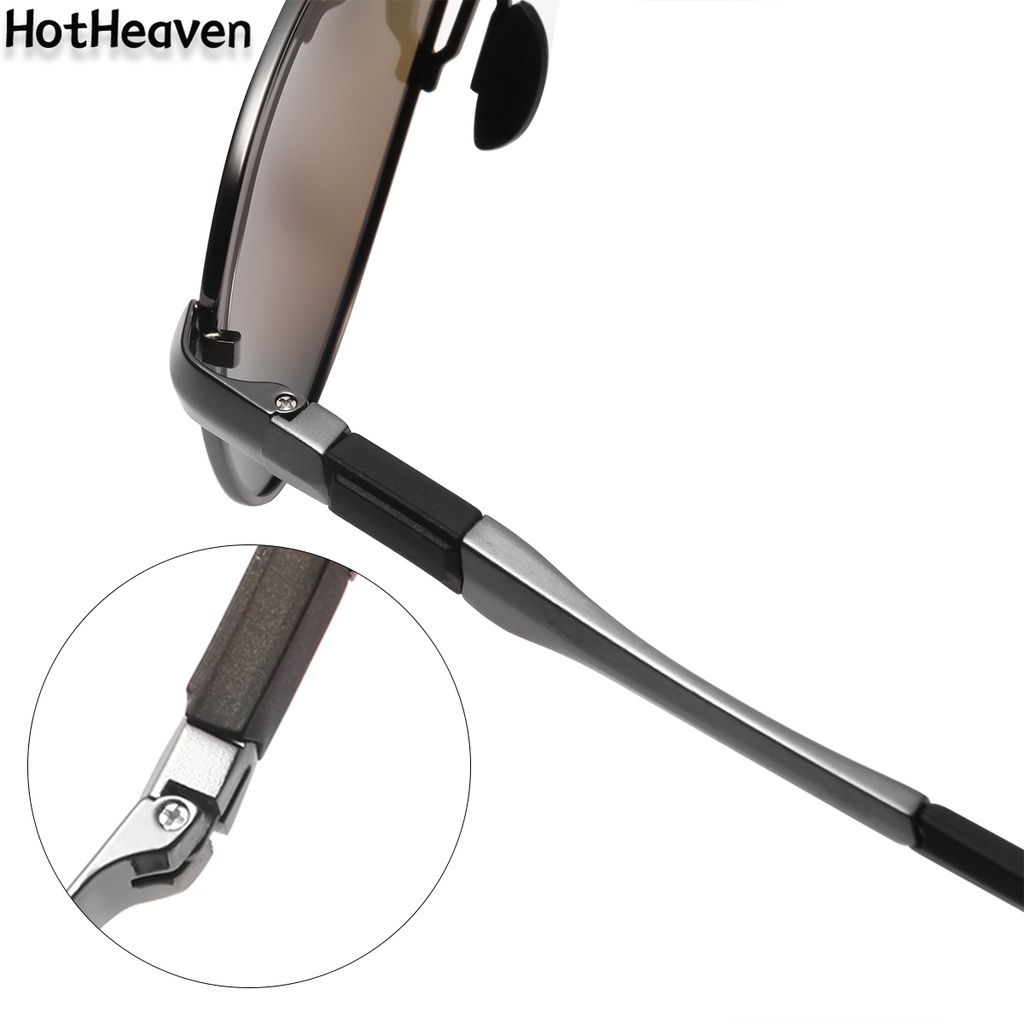 Kính Mát Phân Cực Chống Tia UV400 Tròng Oval 5 Kiểu Cổ Điển Cho Nam Và Nữ