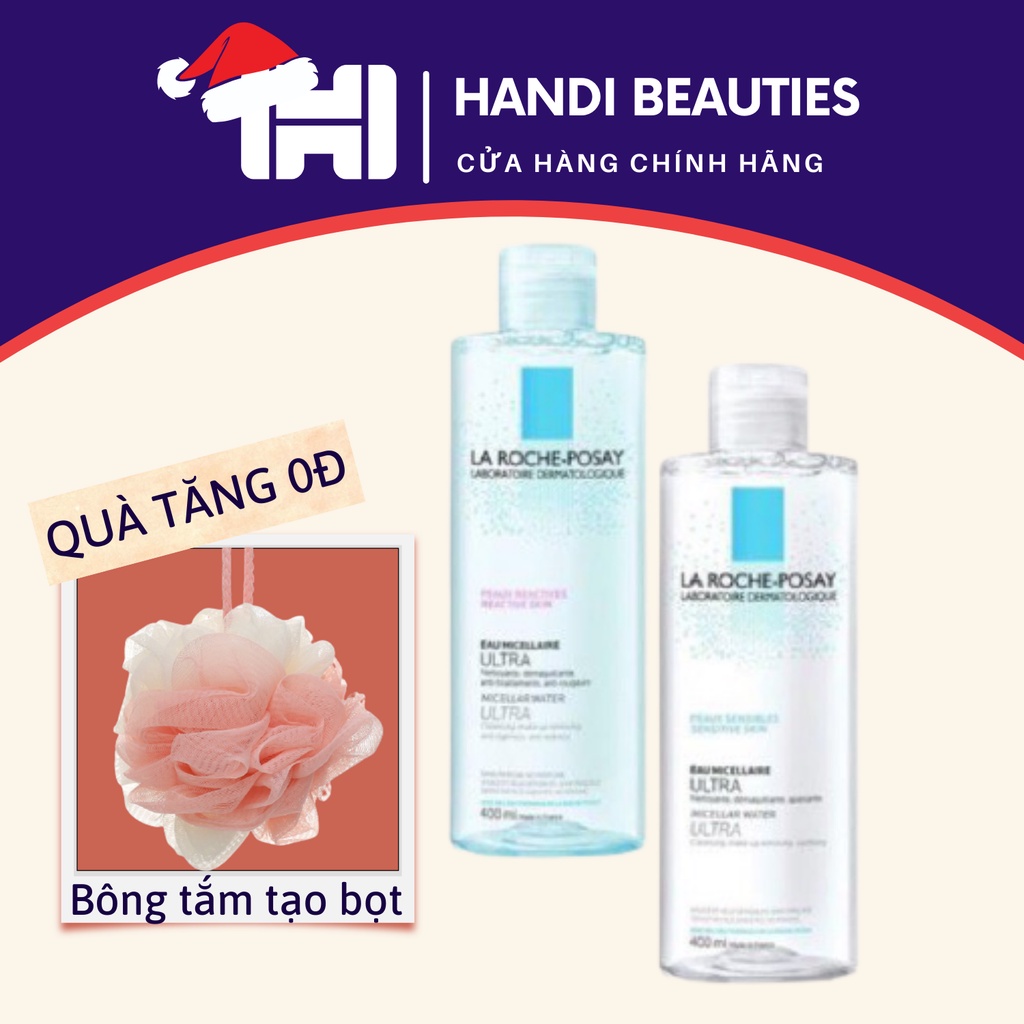 Nước Tẩy Trang La Roche Posay Dành Cho Da Dầu, Nhạy Cảm, Mẫn Cảm Micellar Water Ultra 400ml