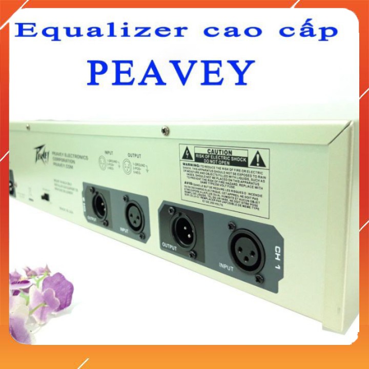 LỌC XÌ PEAVEY 231EQ tặng 1 đôi dây canon chất lượng tuyệt vời