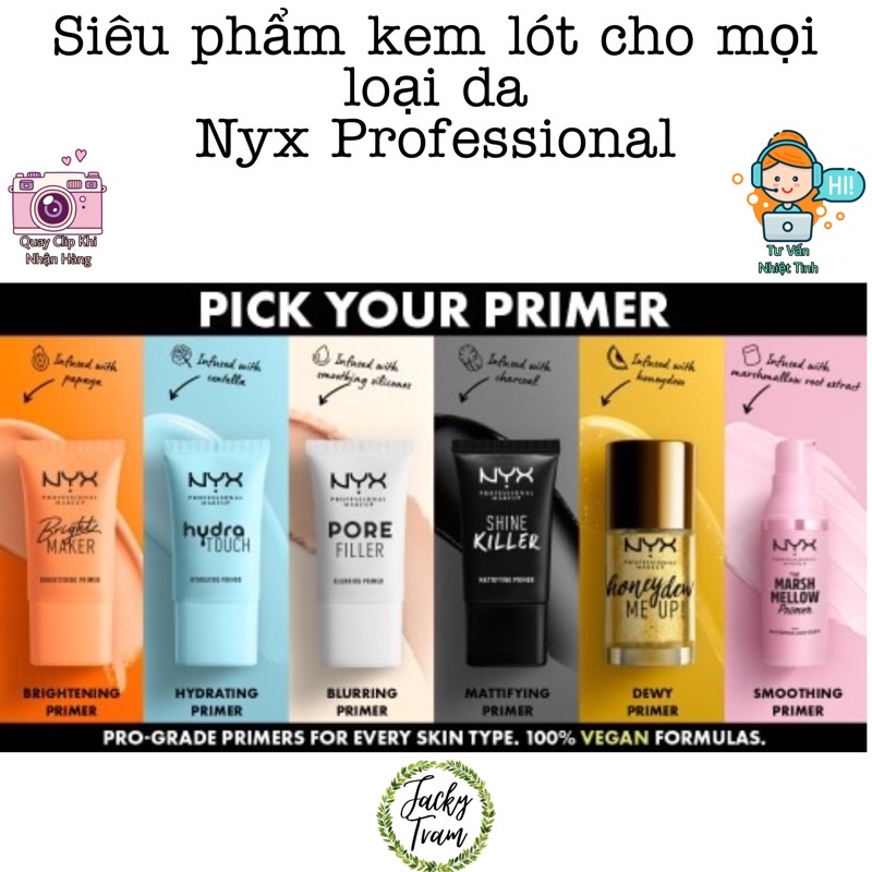 [Auth] Kem lót NYX Professional cho mọi loại da