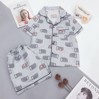 Bộ đồ mặc nhà pijama ngắn hot trend-Thu Thảo shop.
