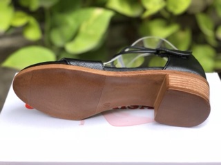 [GX524] Giày sandal quai dán gót 4p