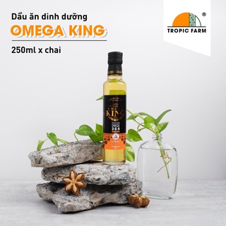 Dầu sachi omega 369 tốt cho sức khỏe tim mạch |omega king hữu cơ ép lạnh| chai 250ml