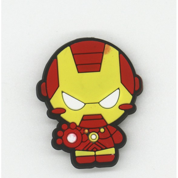 Nút Gắn Dép Crocs Avengers 2D Giá Rẻ - Jibbit/ Sticker Gắn Dép Crocs mẫu siêu anh hùng 🍉Duashop🍉 ( Sỉ 1k)