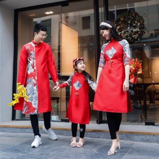 Áo dài đại gia đình