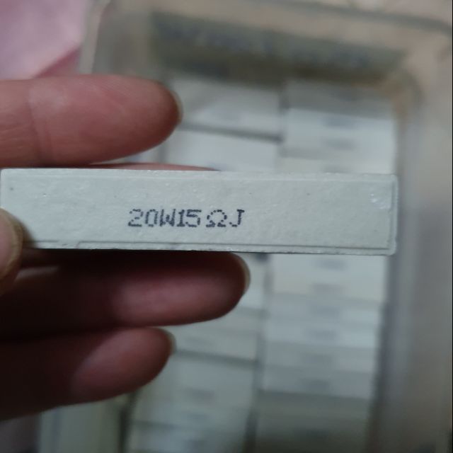 Trở sứ 15ôm 20w