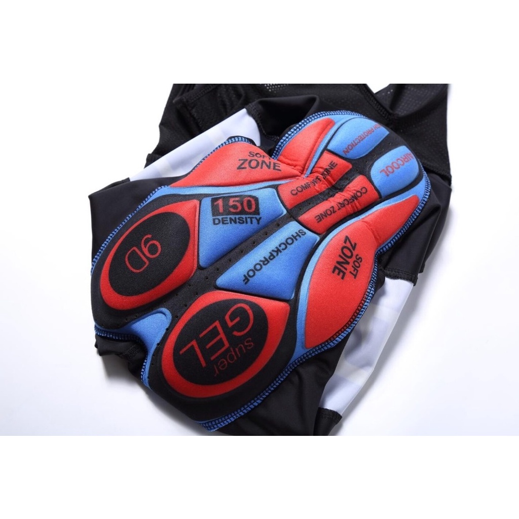 Bộ Quần Áo Tay Dài 9D Đệm Xe Đạp Mùa Xuân Thu Cho Nam