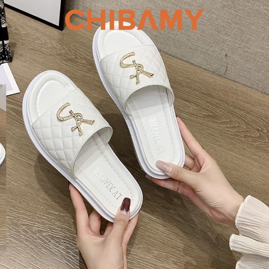 Dép quai ngang nữ YS siêu nhẹ cao 3cm