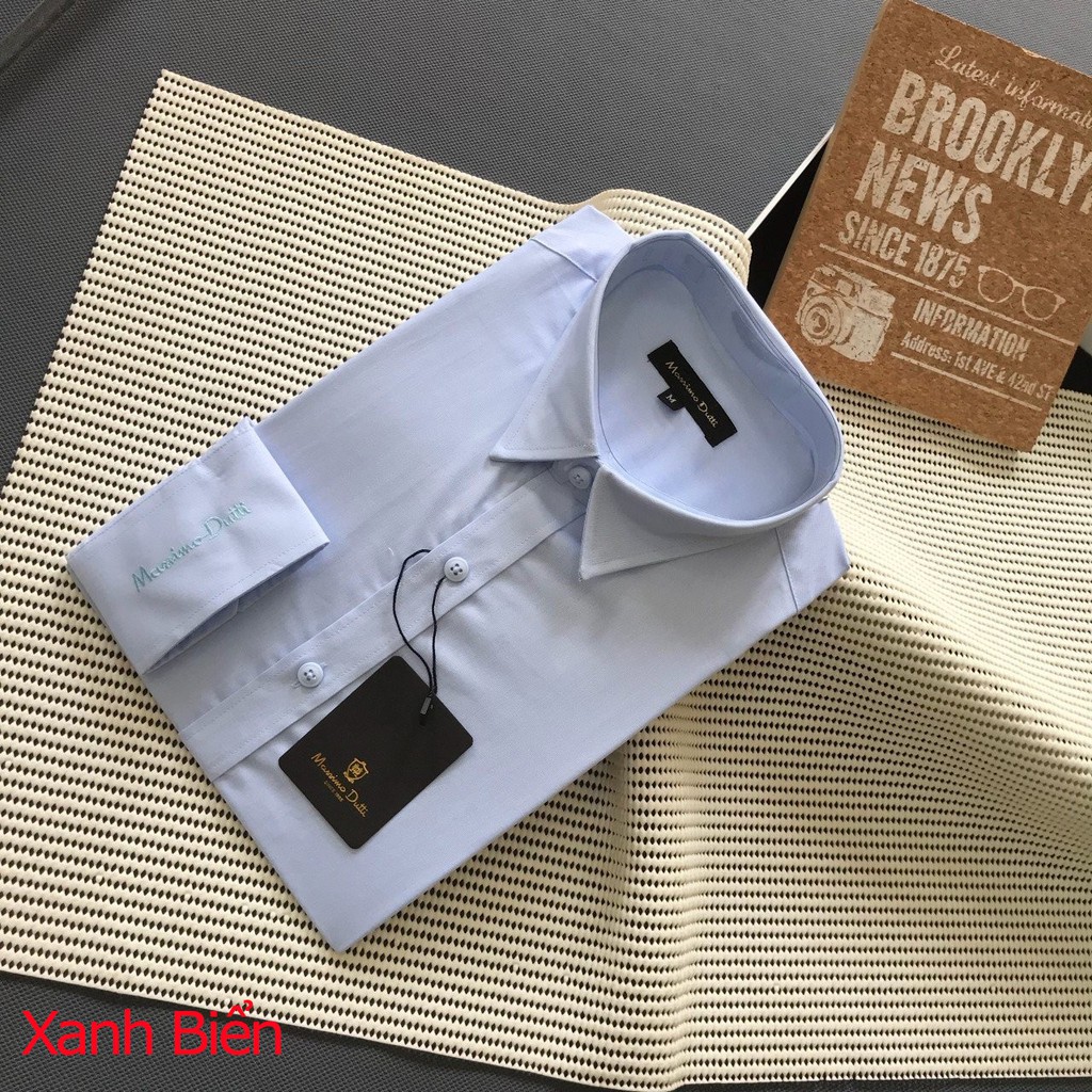 Áo sơ mi nam dài tay công sở chất kate gân cực đẹp ASMDBP002 | BigBuy360 - bigbuy360.vn