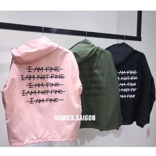 [Giá Sale] ÁO KHOÁC DÙ Chữ Gạch - M155 [Kèm Ảnh Thật]