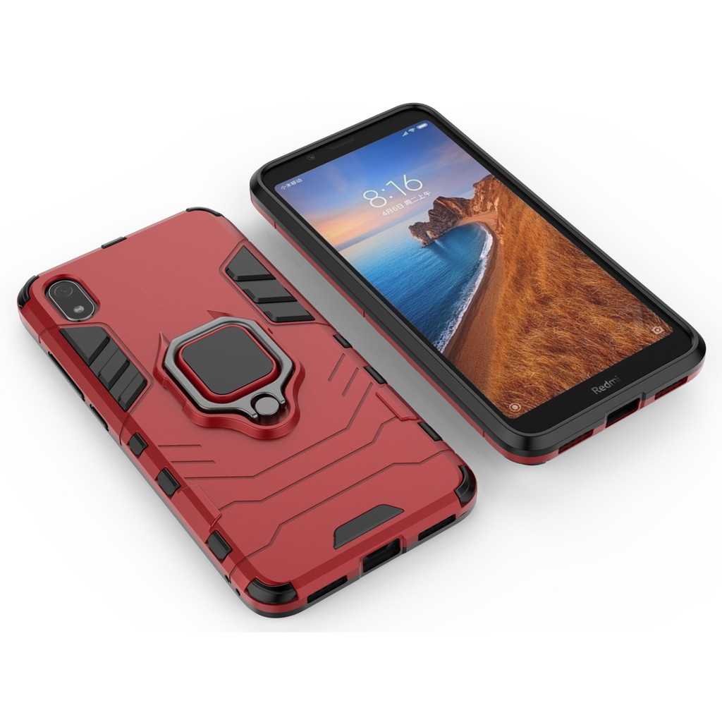 Ốp lưng Xiaomi Redmi 7A - Ốp lưng chống sốc Iron man Iring siêu bền
