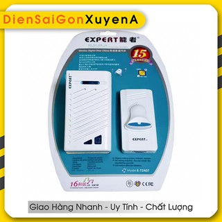 Chuông cửa không dây EXPERT 12 Kiểu Chuông 150m E-72A07