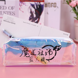 Hộp bút Ma đạo tổ sư Trần tình lệnh hologram bóp viết đựng đồ dùng học tập