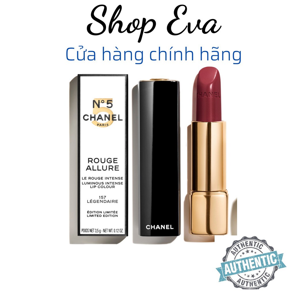 Son Lì, Son Môi Chanel ROUGE ALLURE Phiên Bản Giới Hạn N°5 HOLIDAY 2021