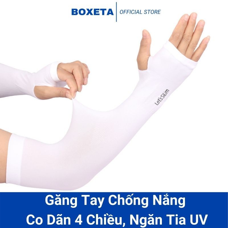 Bao tay chống nắng nữ, găng tay đi nắng nam chống tia UV kiểu dáng Hàn Quốc BOXETA Store