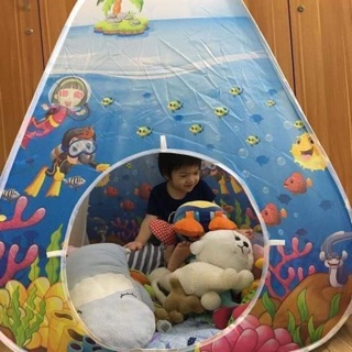 Lều bóng cho bé khám phá đại dương combo 2 cái