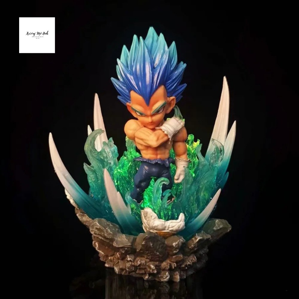Mô hình Vegeta Super Saiyan Blue Có Led - Cao 10cm