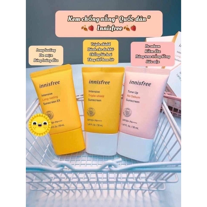 Kem chống nắng Innisfree Intensive Sunscreen