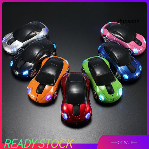 Chuột Quang Không Dây Hình Xe Đua 2.4ghz Usb 2.0