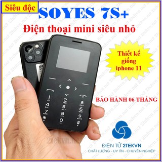 Điện thoại mini siêu nhỏ mặt lưng giống ip 11 SOYES 7S+