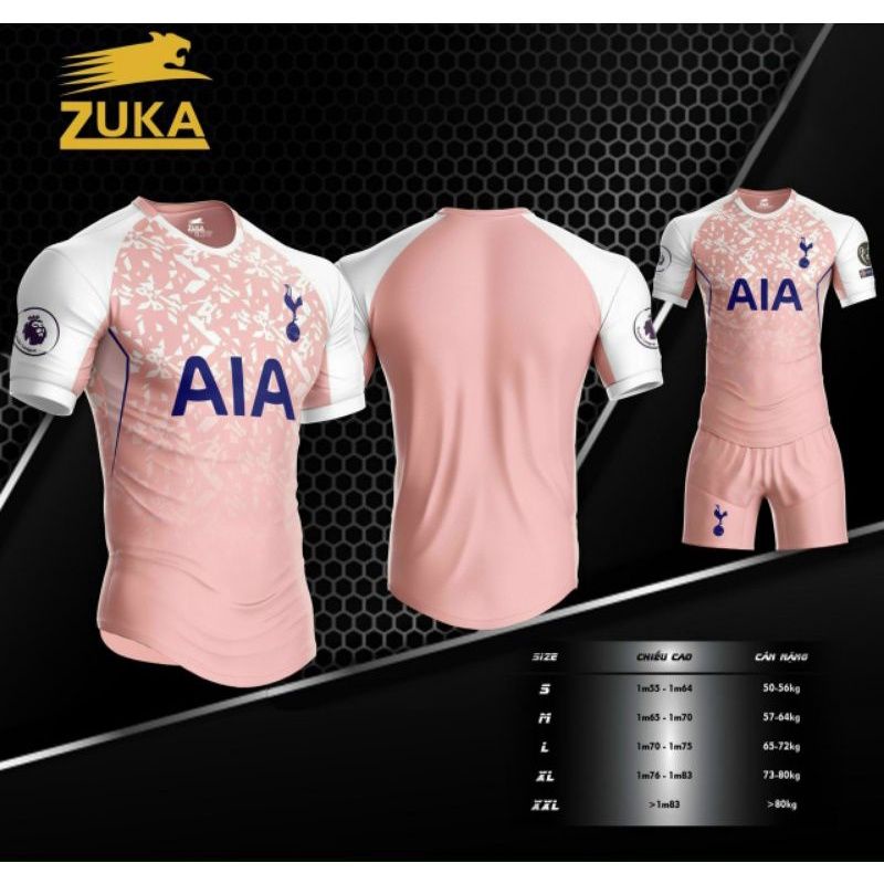 Bộ quần áo bóng đá câu lạc bộ Tottenham Hotspur 2021, Áo bóng đá CLB