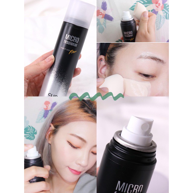 Xịt khoáng giữ lớp trang điểm CLIO Micro Professional Makeup Lock Fixer 100ml - HONGS BEAUTY