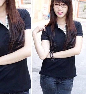 Áo burbery thun cá sấu nữ