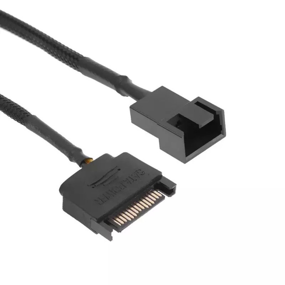 Dây Cáp Mở Rộng Quạt Tản Nhiệt Sata 15pin Sang 3pin 4pin Cho Máy Tính