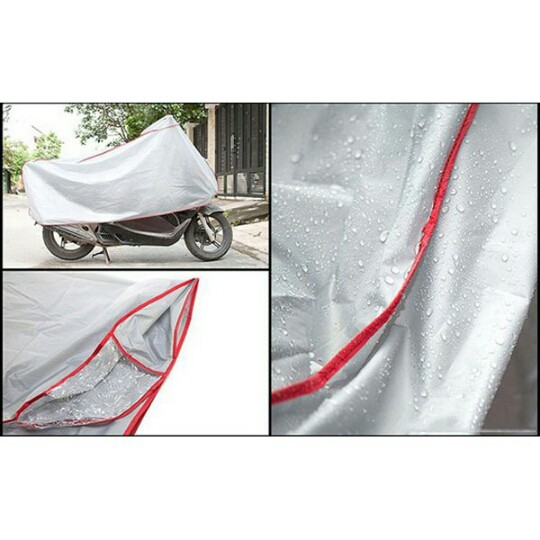 áo trùm xe máy Bạt phủ xe máy chất lượng tốt, chống mưa nắng, bụi bẩn, vải dù pha nilon chống thấm tuyệt đố1027i