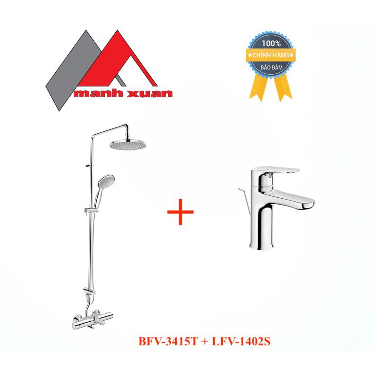 Combo trọn bộ INAX BFV-3415T + LFV-1402S