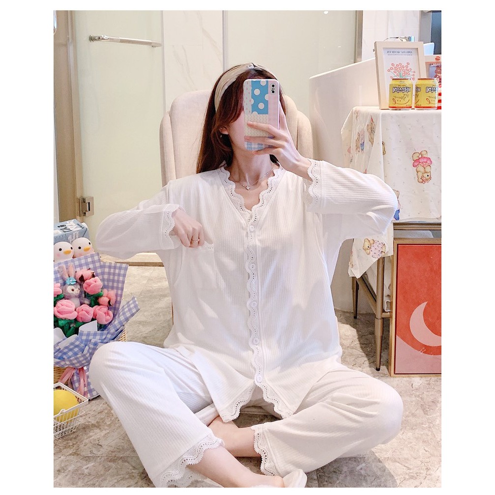 Bộ Bầu Dài Tay Sau Sinh-SAQ153