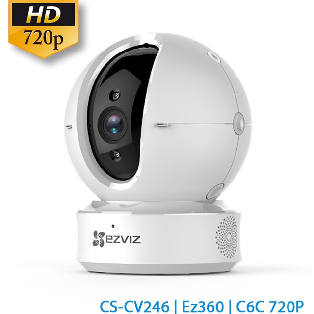 Camera Ezviz C6CN 720p ( CV-246 Có cổng Lan ) - Hàng chính hãng