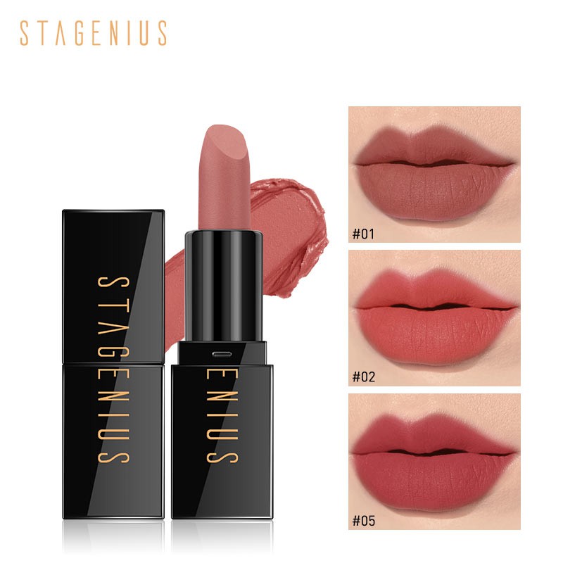 Son Lì STAGENIUS SoulMATTE Ẩm Mượt Chất Lượng Cao 1.55g/1pc | Shopee Việt  Nam