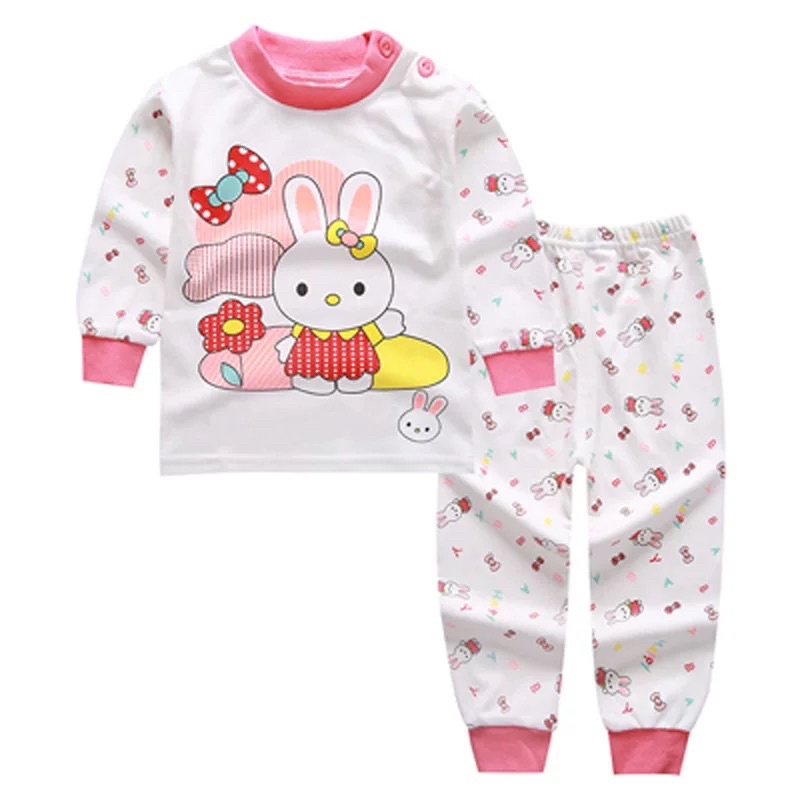 Combo 3 Bộ Thu Đông Cho Bé Trai Bé Gái Từ 1 Đến 7 Tuổi Dài Tay Chất Cotton Mềm Mại Hình In Đáng Yêu Dễ Thương