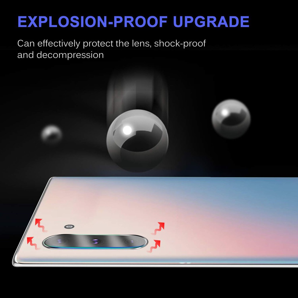 Miếng dán cường lực JANSIN bảo vệ camera thích hợp cho Samsung Galaxy S23 Ultra S23 Plus S22 Ultra và phụ kiện